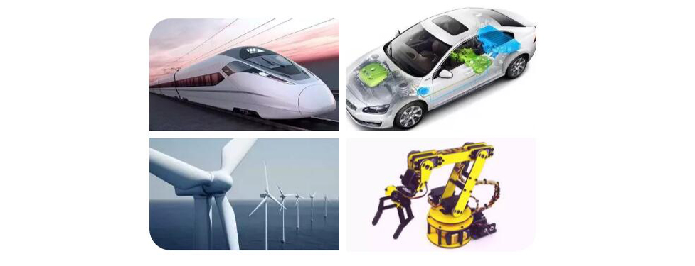 高鐵、新能源汽車、風(fēng)力發(fā)電、機(jī)器人、5G基站用IGBT模塊 