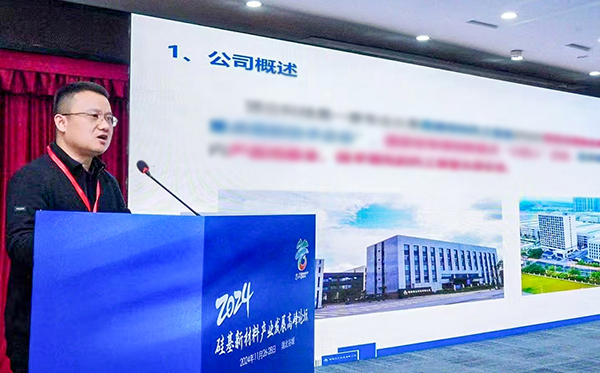 頂立科技參加硅基新材料高峰論壇，分享高純石英制備熱工裝備最新技術(shù)